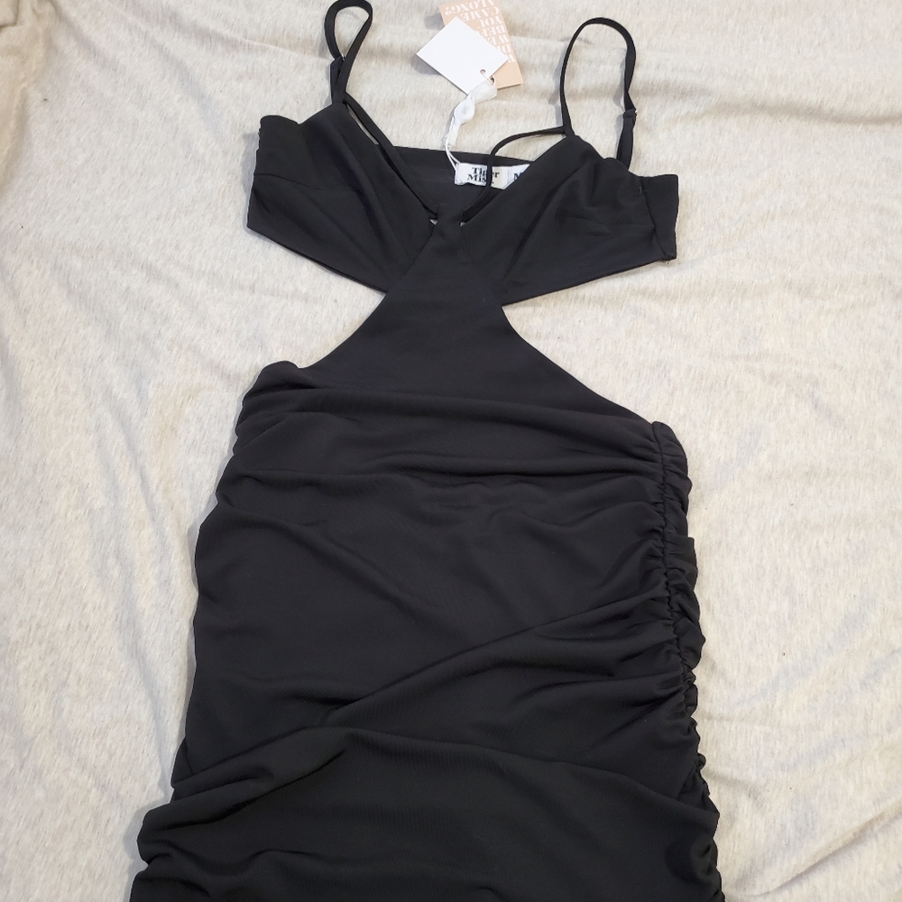 Brand New Tiger Mist Cutout Mini Dress